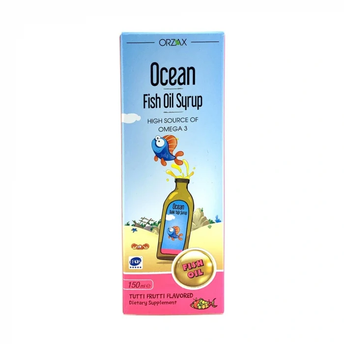 Ocean Fish Oil Tutti Frutti Karisik Meyve Aromali Surup 150 ml