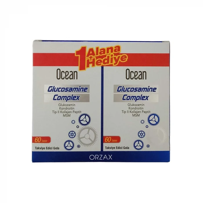 Ocean Glucosamine Complex 60 Tablet - 1 Alana 1 Hediye