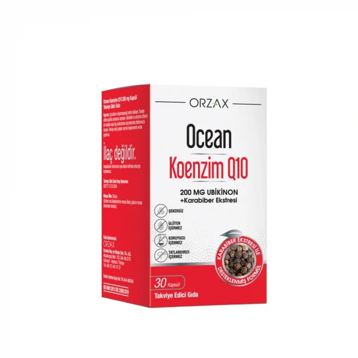 Ocean Koenzim Q10 200 mg 30 Kapsül