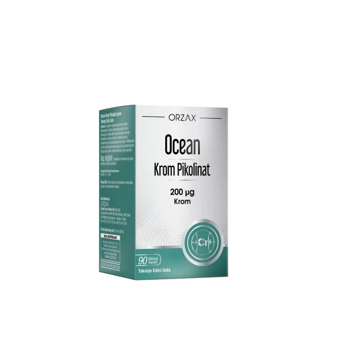 Ocean Krom Pikolinat 200 mcg 90 Kapsül