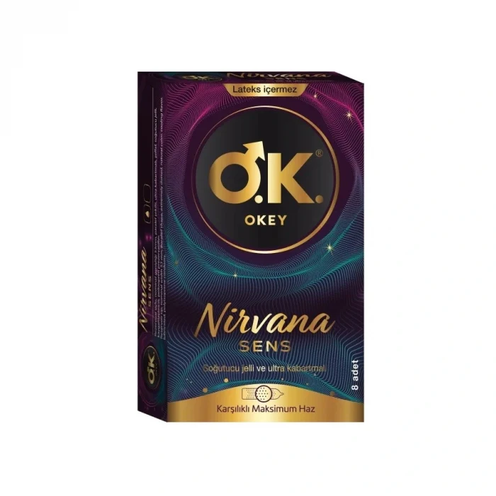 Okey Nirvana Sens Prezervatif 8li