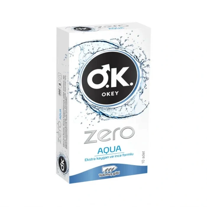Okey Zero Aqua Prezervatif 10lu