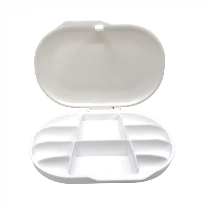 Otifleks Gama Cep İlaç Kutusu Beyaz 10lu Paket