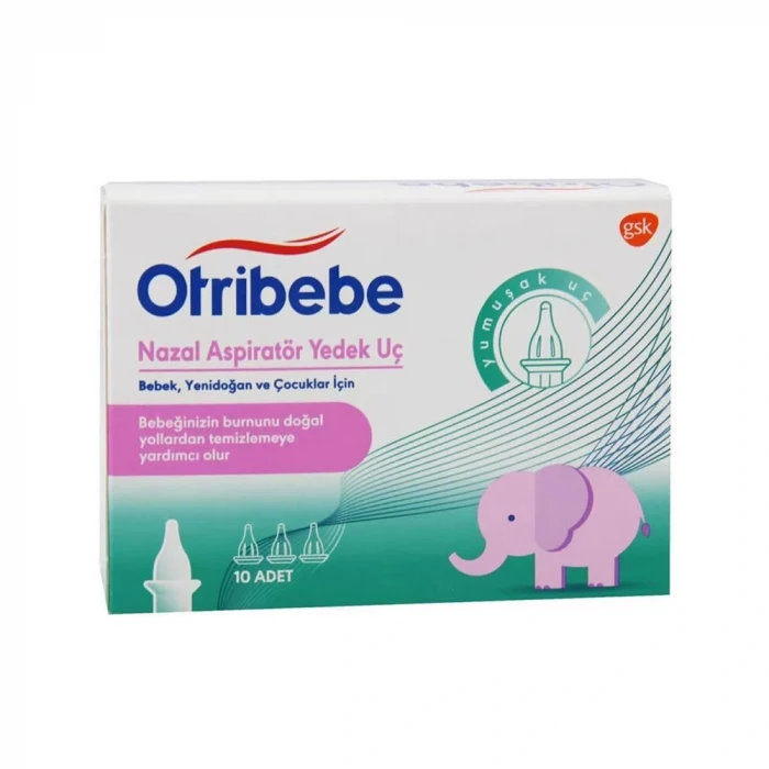 Otribebe Nazal Aspiratör Yedek Ucu 10 Adet