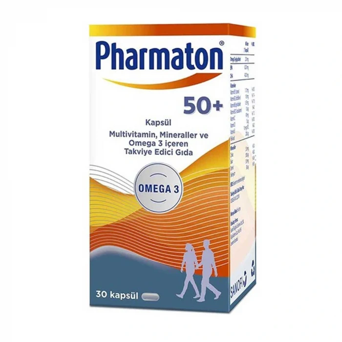 Pharmaton 50+ 30 Kapsül