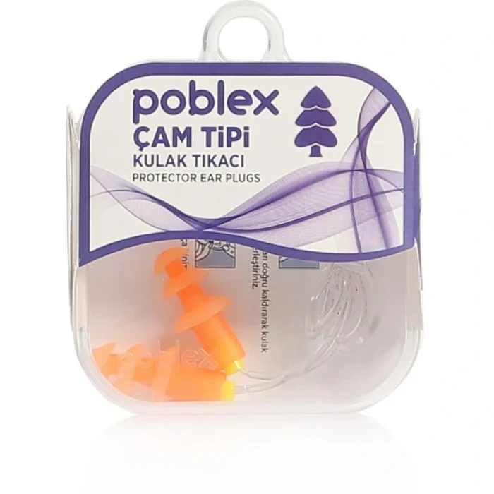 Poblex Çam Tipi Kulak Tıkacı - Medium