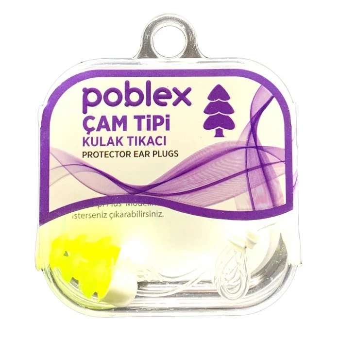 Poblex Çam Tipi Kulak Tıkacı - Small