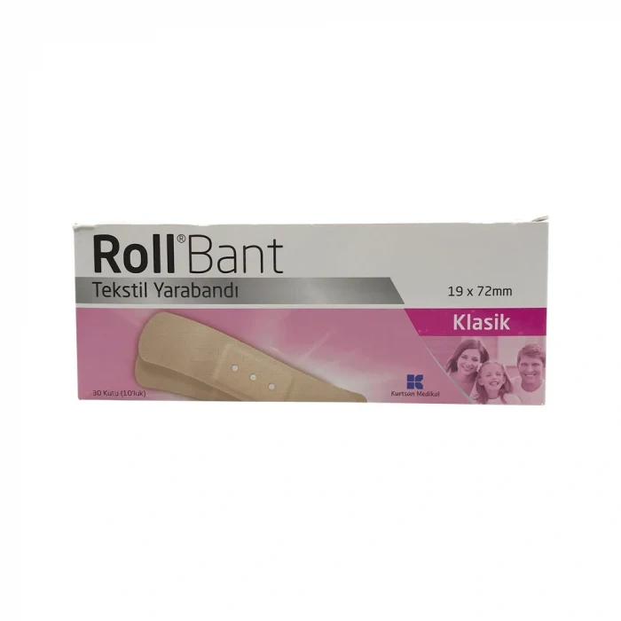 Roll Bant Tekstil Yarabandı 30 Kutu 10luk