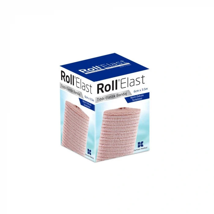 Roll Elast Bandaj Ten Rengi 6cm x 3,5m