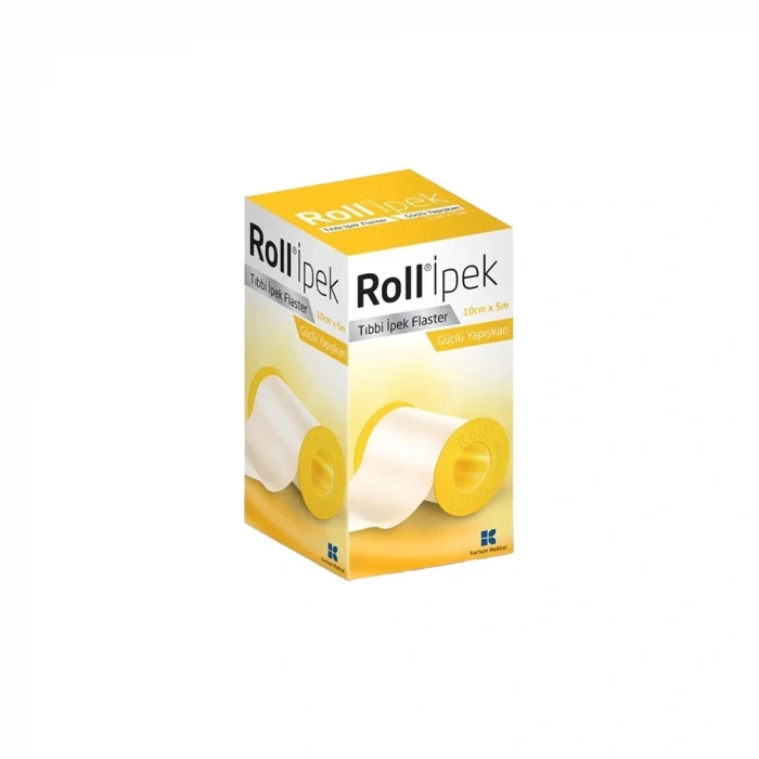 Roll İpek Tıbbi İpek Flaster 10cm x 5m