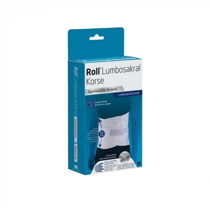 Roll Lumbosakral Korse Ayarlanabilir Bedenli
