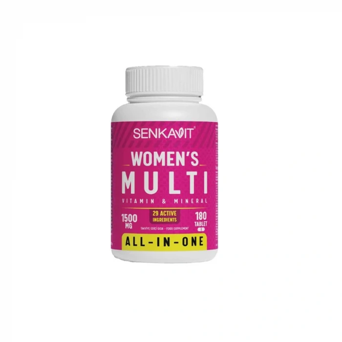 Senkavit Womens Multivitamin ve Multimineral Complex 180 Tablet
