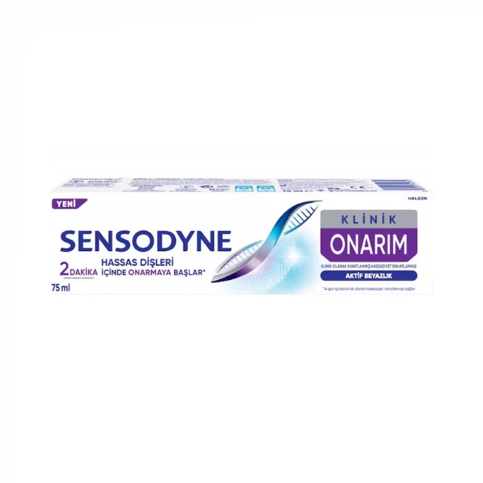 Sensodyne Klinik Onarım Aktif Beyazlık 75 ml