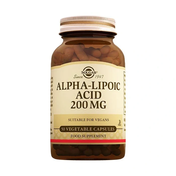 Solgar Alpha Lipo Acid 200 mg 50 Kapsül