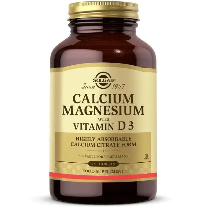 Solgar Calcium Magnesium Vitamin D3 150 Tablet