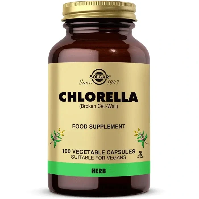 Solgar Chlorella 520 mg 100 Kapsül