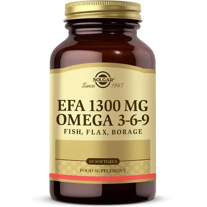 Solgar Efa 1300 mg Omega 3-6-9 60 Softgel