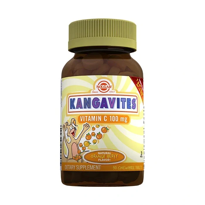 Solgar Kangavites Chewable Vitamin C 100 mg 90 Tablet