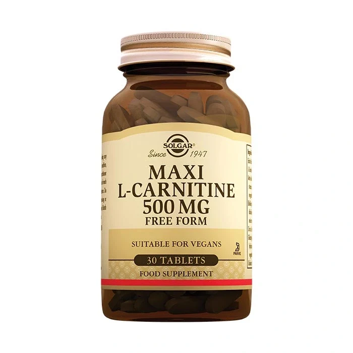 Solgar Maxi L-Carnitine 500 mg 30 Tablet
