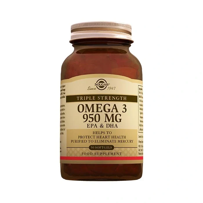 Solgar Omega-3 950 mg 100 Kapsül
