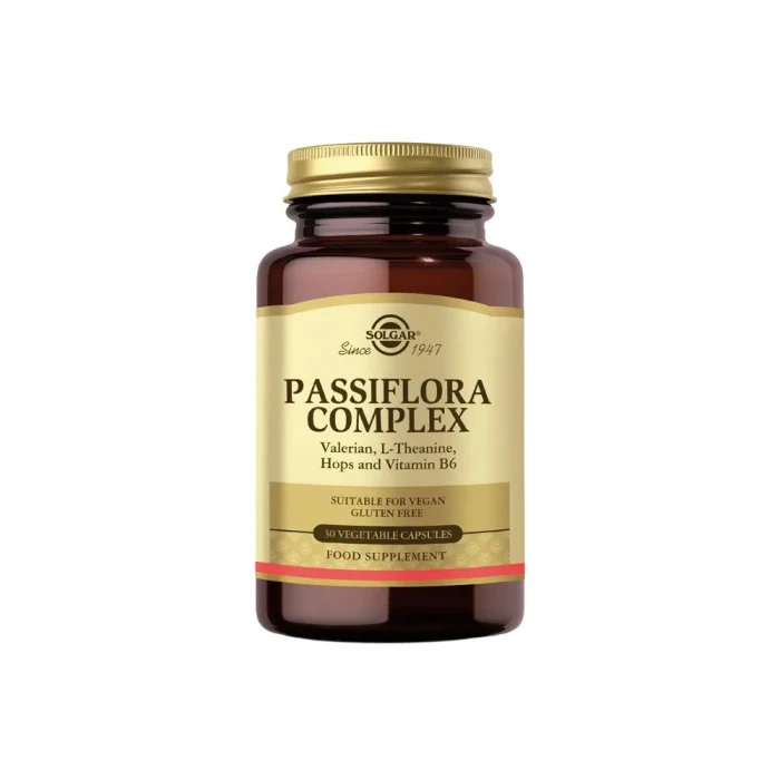 Solgar Passiflora Complex 30 Kapsül