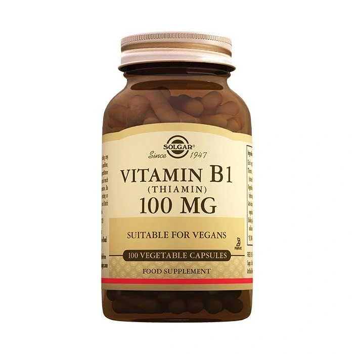 Solgar Vitamin B1 (Thiamin) 100 mg 100 Kapsül