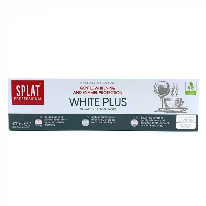 Splat White Plus Beyaz Diş Macunu 100 ml
