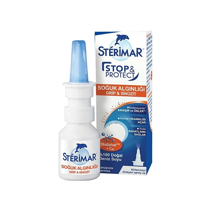 Sterimar Stop  Protect Soğuk Algınlığı Burun Spreyi 20 ml