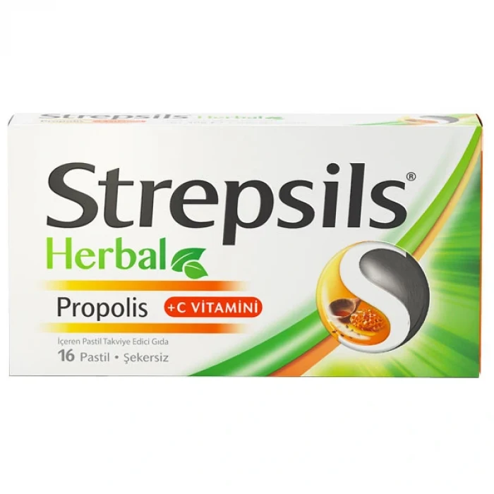 Strepsils Herbal Propolis Aromalı 16 Pastil
