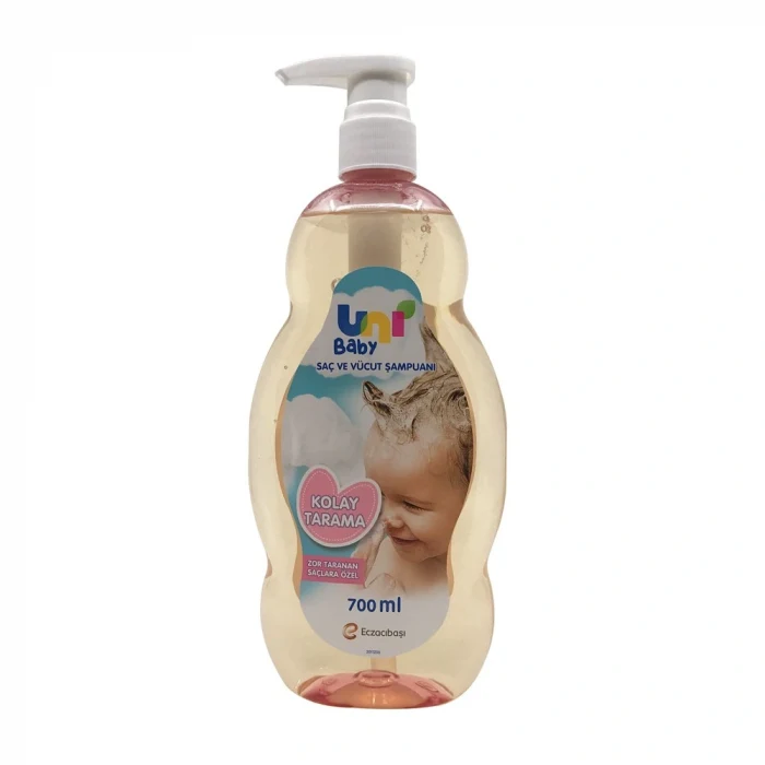 Uni Baby Boyasız Şampuan Kolay Tarama 700 ml