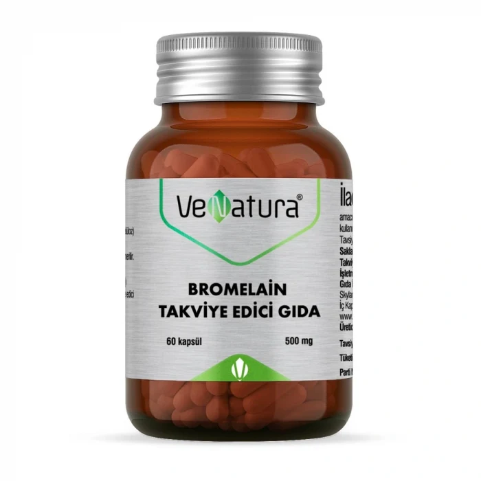 Venatura Bromelain 60 Kapsül