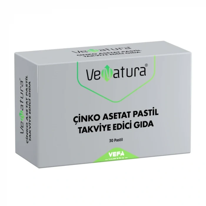 Venatura Çinko Asetat 30 Pastil