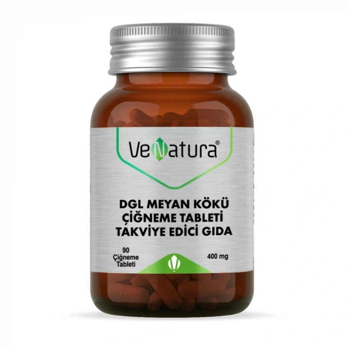 VeNatura Dgl Meyan Kökü 90 Çiğneme Tablet