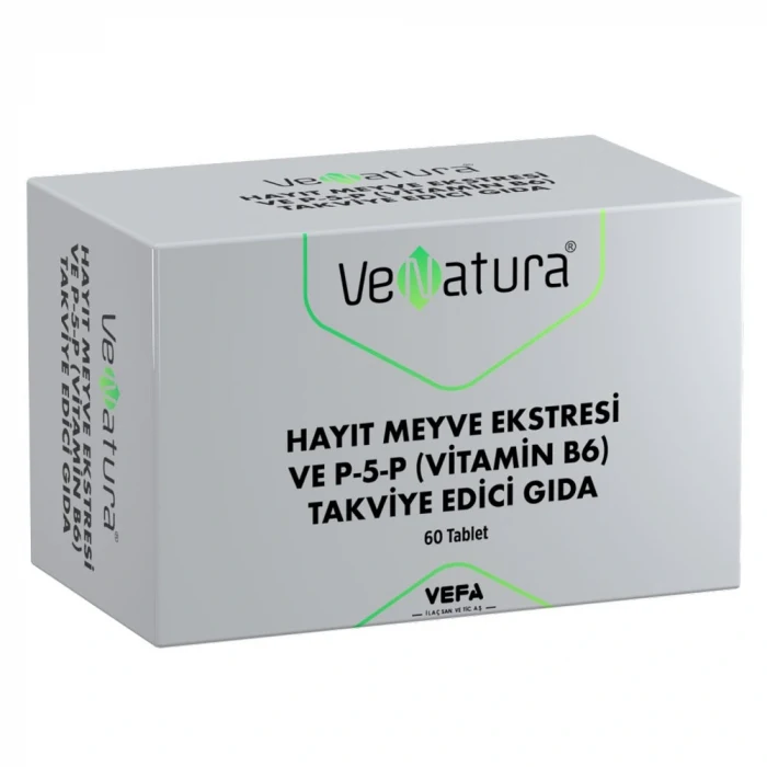 Venatura Hayıt Meyve Ekstresi P5P Vitamin B6 60 Tablet