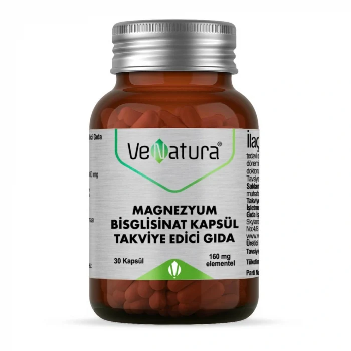 VeNatura Magnezyum Bisglisinat 30 Kapsül