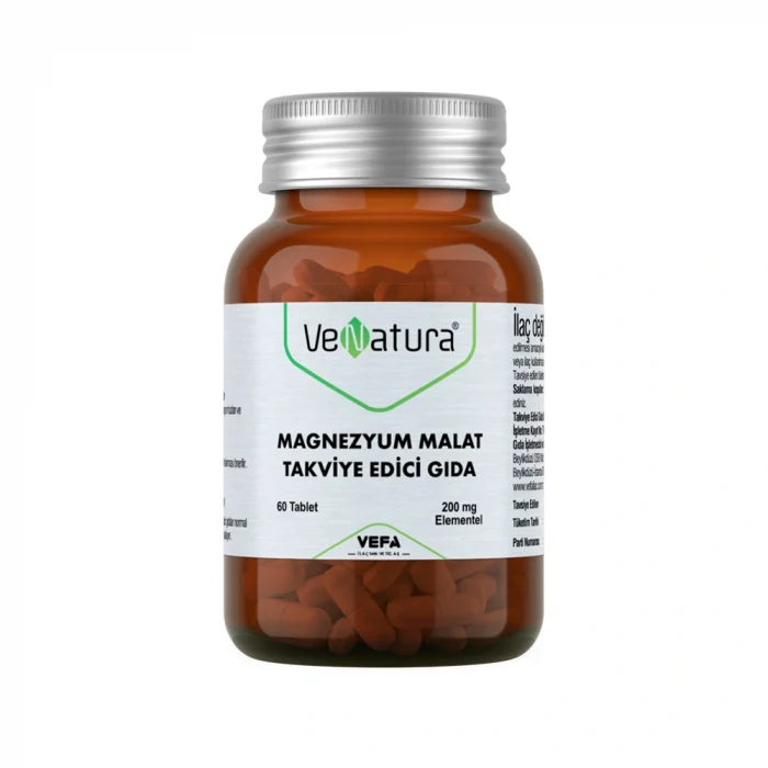 Venatura Magnezyum Malat 60 Tablet