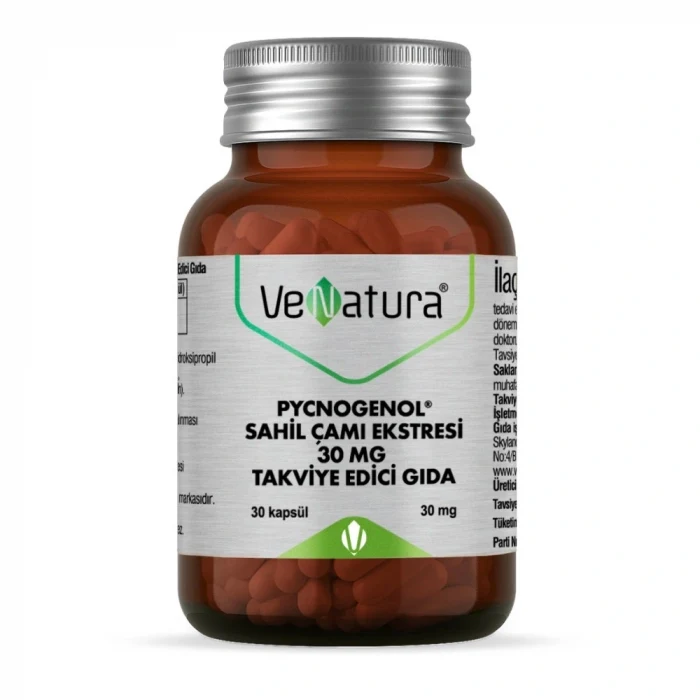 Venatura Pycnogenol Sahil Çamı Ekstresi 30 mg 30 Kapsül