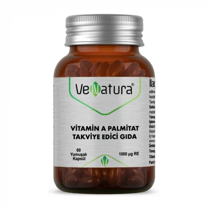 Venatura Vitamin A Palmitat 60 Yumuşak Kapsül