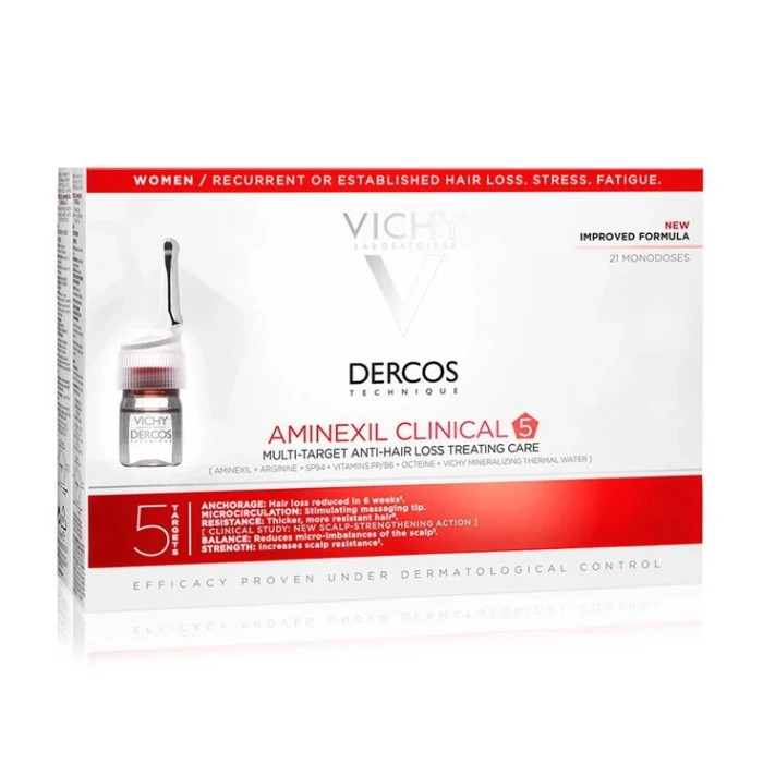 Vichy Dercos Aminexil Clinical 5 - Kadin 21 x 6 ml