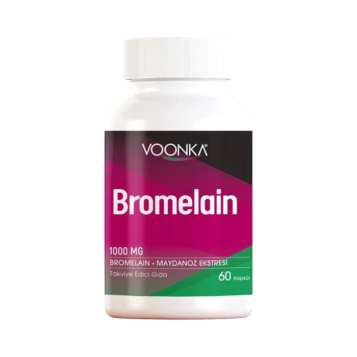 Voonka Bromelain 60 Kapsül
