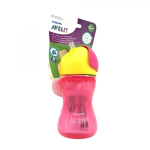 Avent SCF798/02 Desenli Pipetli Bardak 300 ml - Kız