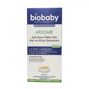 Biobaby Kuru ve Atopik Ciltler İçin Şampuan 300 ml