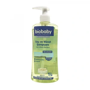 Biobaby Saç ve Vücut Şampuanı 500 ml