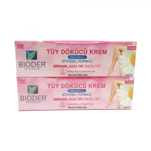Bioder Tüy Dökücü Krem Kadınlara Özel 100 ml - 2 Adet