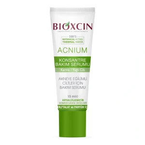 Bioxcin Acnium Karma ve Yağlı Ciltler Için Konsantre Bakım Serumu 15 ml