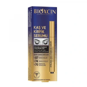 Bioxcin Kolajen ve Hyaluronik Asit İçerikli Kaş ve Kirpik Serumu 3 ml