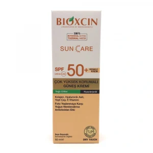 Bioxcin Sun Care Güneş Krem Renkli Yüksek Korumalı Yağlı Ciltler İçin SPF50+ 50 ml