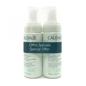 Caudalie Instant Foaming Cleanser 2 x 150 ml - Tüm Cilt Tipleri Için Temizleme Köpüğü - İkincisi %50 İndirimli