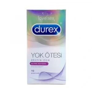 Durex Yok Ötesi Ultra Kaygan 10lu Prezervatif