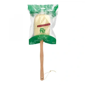 Fe Loofah Ahşap Saplı Sırt Masaj Bandı FEFU119